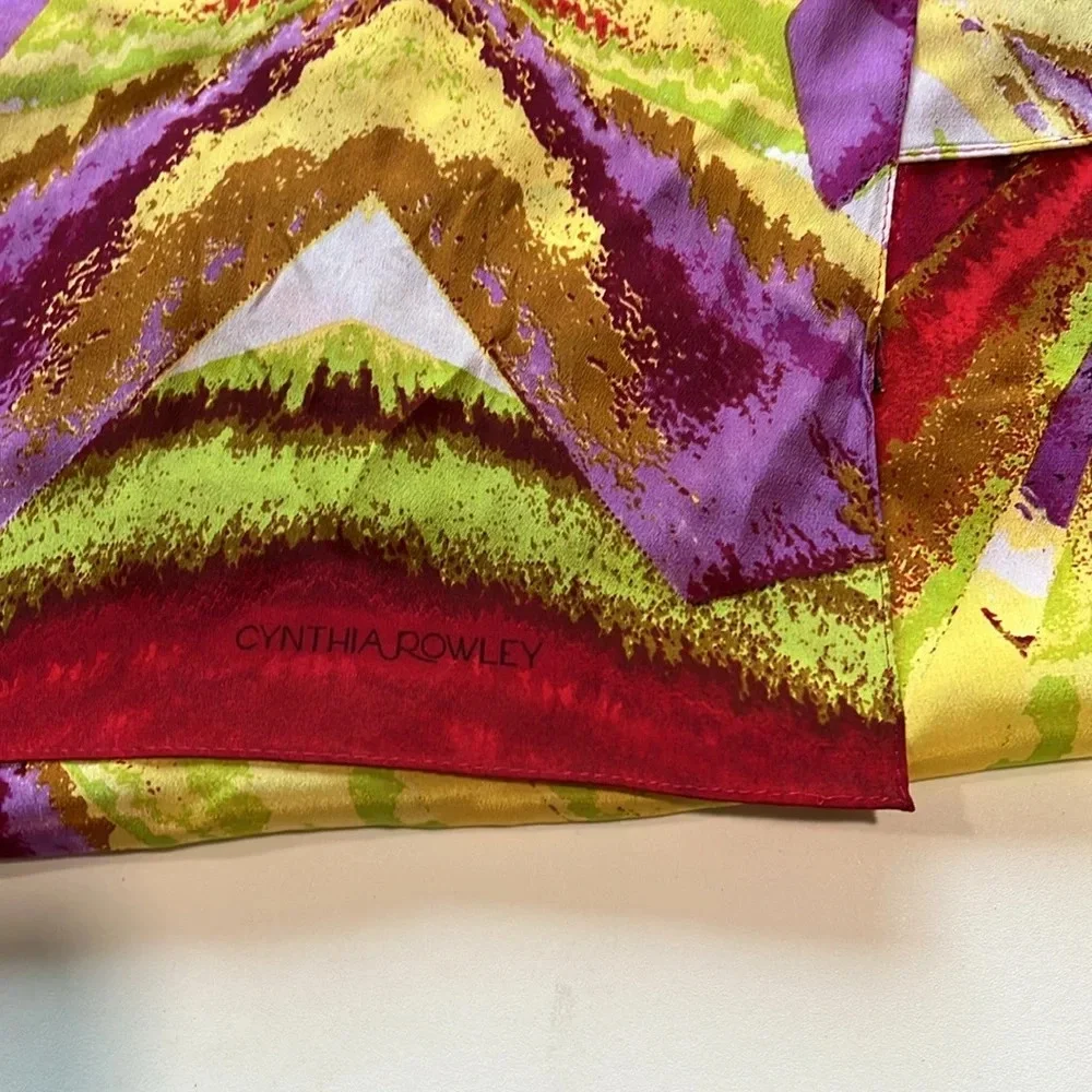 Cynthia Rowley -‎ abstract scarf, 65”